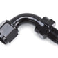 Russell Performance -8 AN 90 Degree Hose End Without Socket - Black