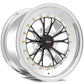 Weld Vitesse 15x10 / 5x4.75 BP / 7.5in. BS Black Wheel - Non-Beadlock