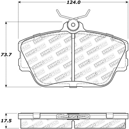 StopTech Street Touring Brake Pads