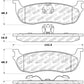 StopTech Sport Brake Pads w/Shims and Hardware - Front