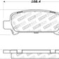 StopTech Street Touring 05-09 Subaru Legacy Rear Brake Pads