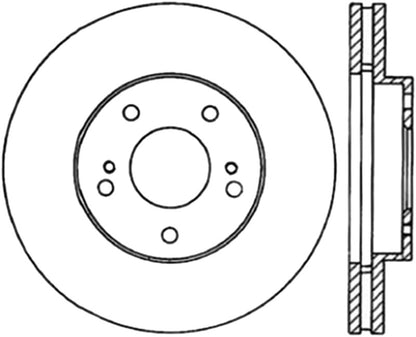 StopTech Drilled Sport Brake Rotor