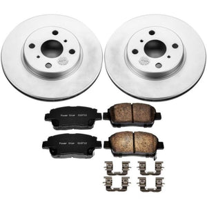 Power Stop 01-05 Toyota Echo Front Z17 Evolution Geomet Coated Brake Kit