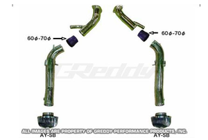 GReddy 09+ Nissan GTR Long Type Piping 60-70mm Suction Kit (STD)