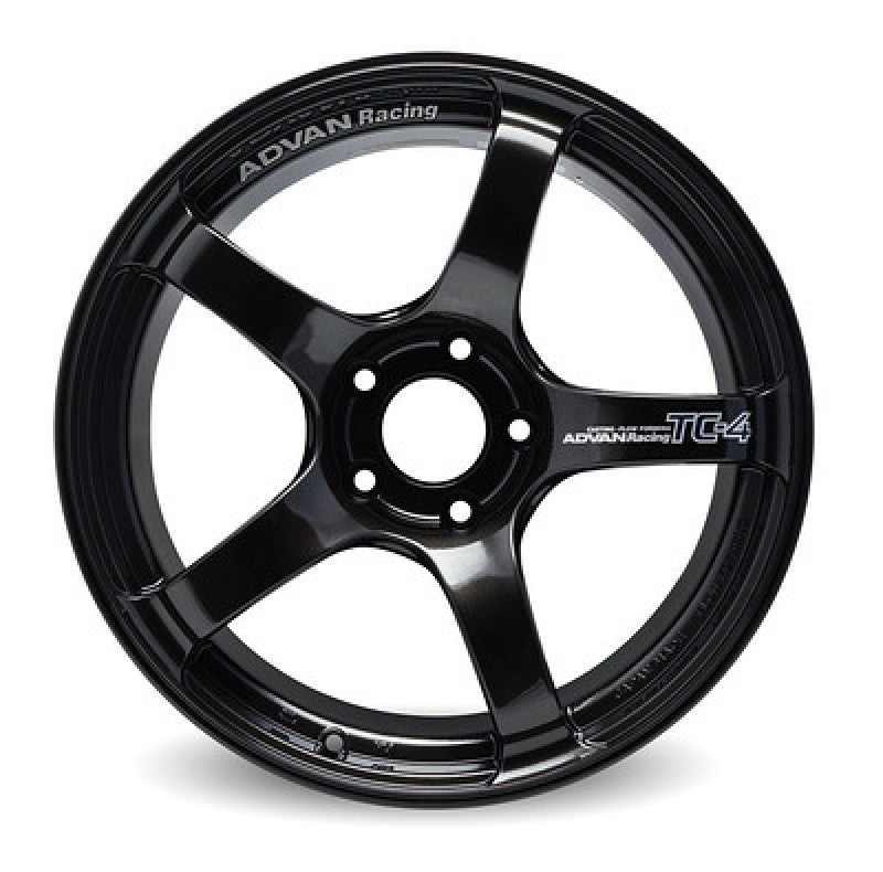 Advan TC4 16x8.0 +35 5-114.3 Black Gunmetallic Wheel (No Ring)