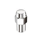 McGard Hex Lug Nut (Reg. Shank - .746in.) M12X1.5 / 13/16 Hex / 1.65in. Length (4-Pack) - Chrome