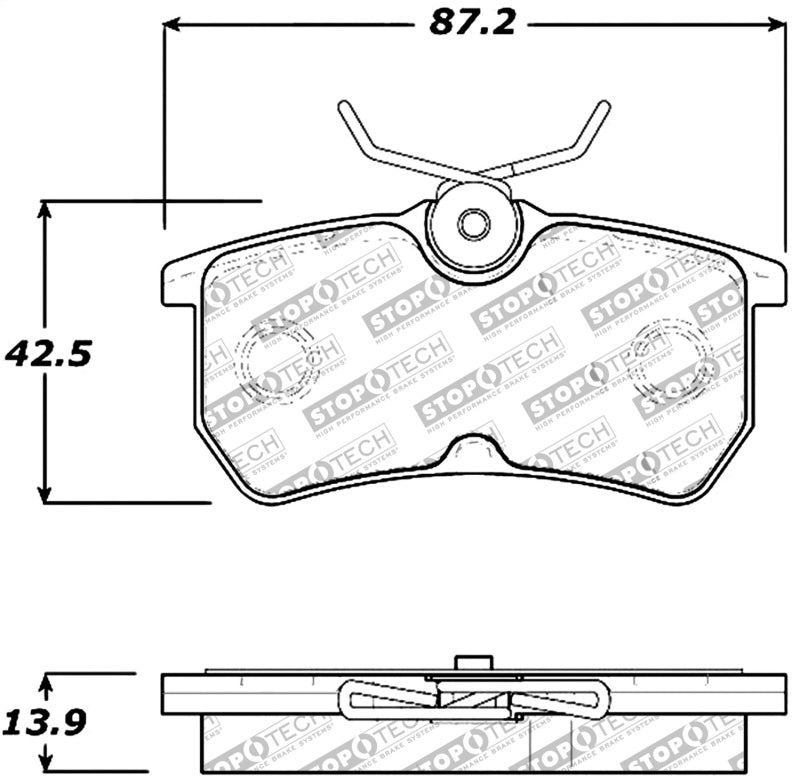 StopTech Performance Brake Pads