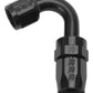 Russell Performance -12 AN Black 120 Degree Full Flow Swivel Hose End