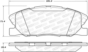 StopTech Street Brake Pads - Rear