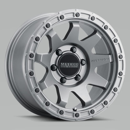 Method MR317 18x9 +18mm Offset 6x5.5 106.25mm CB Matte Titanium Wheel