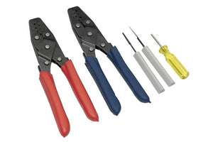 Haltech Dual Crimper Set - Includes 3 Pin Removal Tools