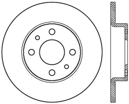 StopTech Slotted Sport Brake Rotor