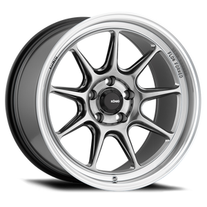 Konig Countergram 17x8 4x100 ET45 Hyper Chrome / Machined Lip