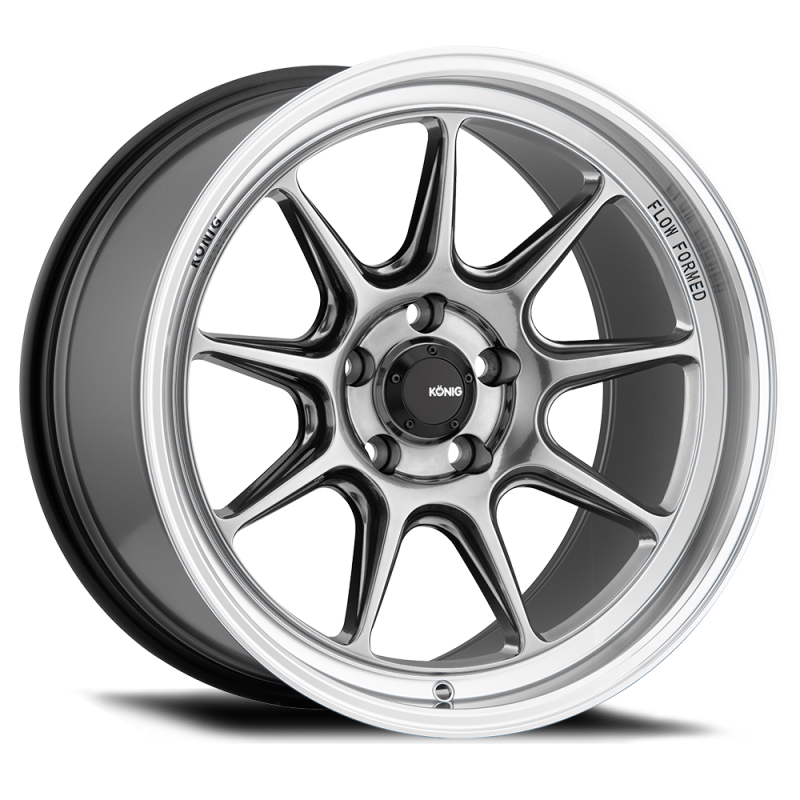 Konig Countergram 19x8.5 5x108 ET43 Hyper Chrome / Machined Lip