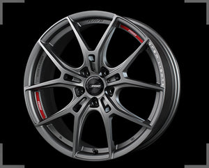 Gram Lights 57FXZ Overseas 19x9.5 +38 5-114.3 Matte Graphite w/Machining Wheel