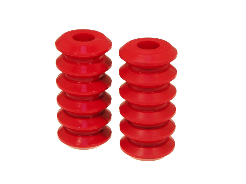 Prothane Universal Coil Spring Inserts - 7.5in High - Red