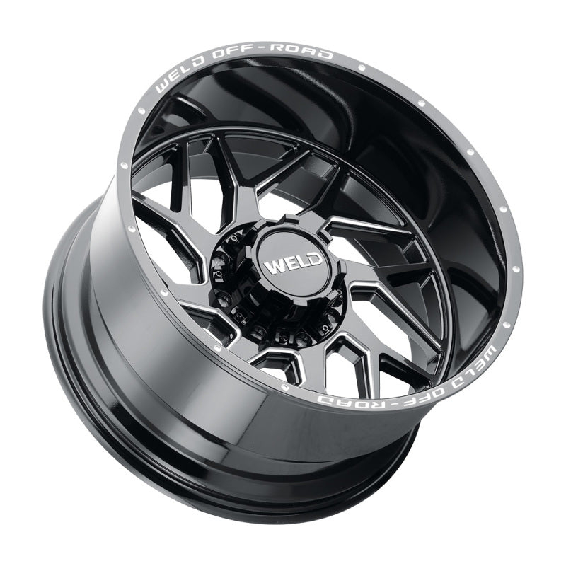 Weld Off-Road W117 22X12 Fulcrum 5X127 5X139.7 ET-44 BS4.75 Gloss Black MIL 87.1