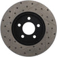 StopTech 03-09 Lincoln Town Car / 03-09 Mercury Grand Marquis Front Left Slotted & Drilled Rotor