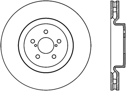 StopTech Slotted & Drilled Sport Brake Rotor