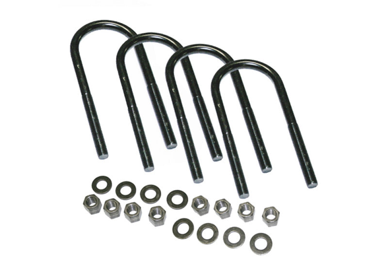 Superlift U-Bolt 4 Pack 5/8x3-1/8x11 Round w/ Hardware