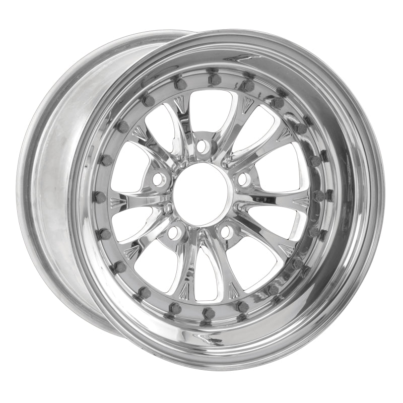 Weld Vitesse 15x6 / 5x4.5 BP / 3.5in. BS Polished Wheel - Non-Beadlock