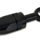 Vibrant -8AN Banjo Hose End Fitting for use with M14 or 9/16in Banjo Bolt - Aluminum Black