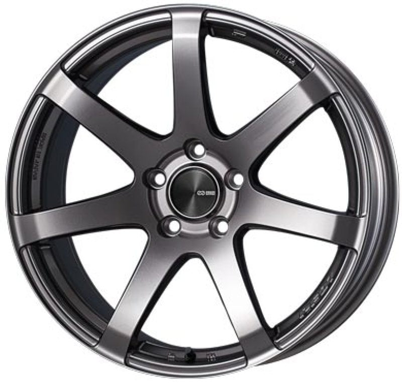 Enkei PF07 17x7.5 4x100 42mm Offset Dark Silver Wheel *Special Order/No Cancel*