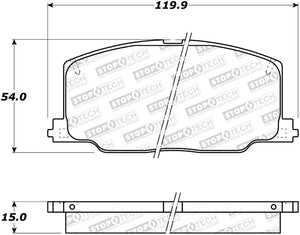 StopTech Street Brake Pads