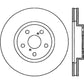 StopTech Sport Slotted 91-95 Toyota MR2 Cryo Front Left Rotor