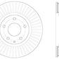 StopTech Performance Front Right Brake Rotor