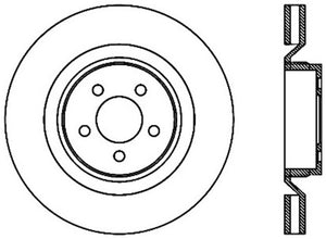 StopTech Power Slot 06-07 Chrysler SRT-8 Front Right Cryo Slotted Rotor