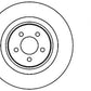 StopTech SportStop 06-09 Chrysler SRT-8 Front Right Drilled & Slotted Rotor