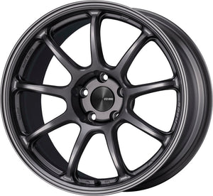 Enkei PF09 18x9 5x112 25mm Offset 75mm Bore Dark Silver Wheel