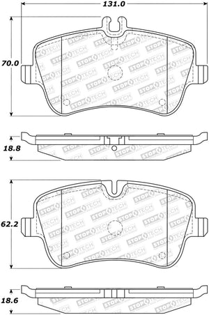 StopTech Street Brake Pads