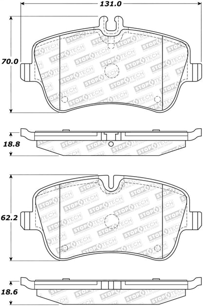 StopTech Street Brake Pads