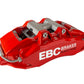 EBC Racing 08-21 Nissan 370Z Red Apollo-6 Calipers 355mm Rotors Front Big Brake Kit