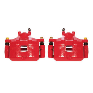 Power Stop 08-17 Mitsubishi Lancer Front Red Calipers w/Brackets - Pair