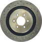 StopTech 92-02 Dodge Viper Drilled Rear Left Cryo Rotor