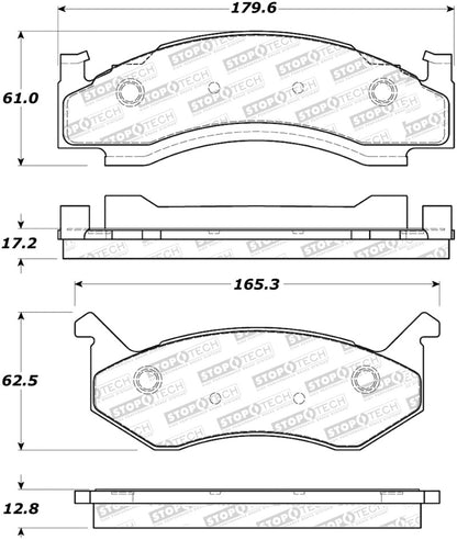 StopTech Street Brake Pads