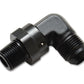 Vibrant -6AN to 1/8in NPT Male Swivel 90 Degree Adapter Fitting