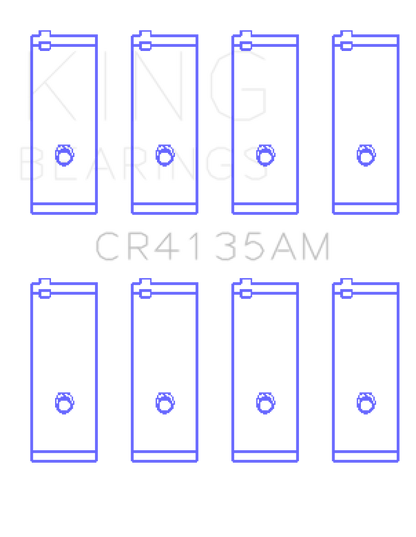 King 85-01 Toyota 5SFE L4 DOHC 16 Valves Rod Bearing Set - Size STD