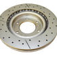 DBA 05-19 Chevrolet Silverado 1500 Front Street Series Drilled & Slotted Rotor