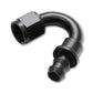 Vibrant -6AN Push-On 150 Degree Hose End Fitting