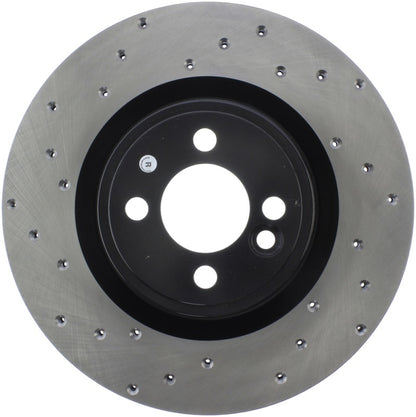 StopTech Sport Cross Drilled Brake Rotor - Front Left