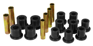 Prothane 77-79 Ford F250 4wd Front Spring & Shackle Bushings - Black