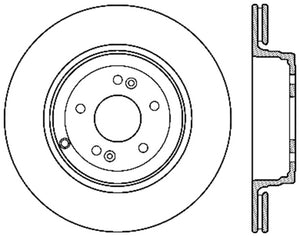 StopTech 10 Hyundai Genesis Coupe w/ Factory Brembo Slotted & Drilled Right Rear Rotor