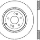 StopTech Power Slot 10-13 Hyundai Genesis Coupe Track & R-Spec Rear Right Drilled Rotor