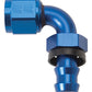 Russell Performance -10 AN Twist-Lok 90 Degree Hose End (Blue)