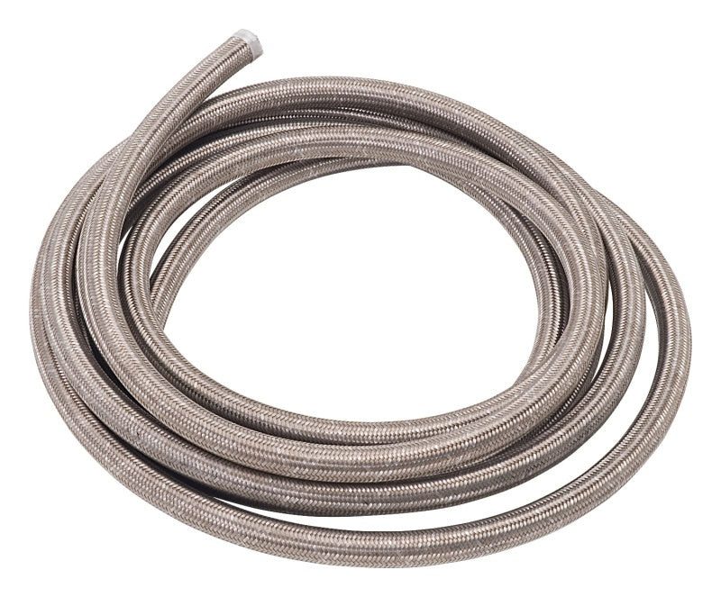 Russell Performance -8 AN ProFlex Stainless Steel Braided Hose (Pre-Packaged 6 Foot Roll)