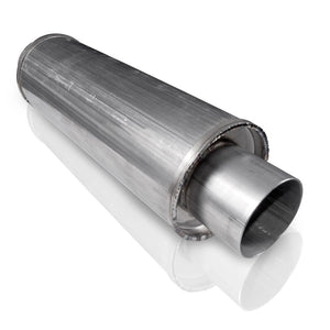 Stainless Works 2.5in VINTAGE ROUND MUFFLER